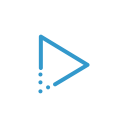 arrow, interface, music, play svg vector icon