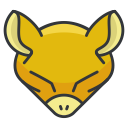 abra, game, go, play, pokemon svg vector icon