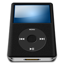 ipod,black,alt icon