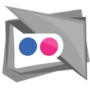 flickr, media, photo, social, square icon