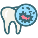 bacteria, dental, dentist, dentistry, oral bacteria, oral hygiene, tooth svg vector icon
