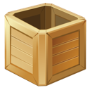 box, wooden icon