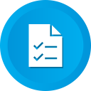 check, checklist, documents, marks, todo svg vector icon