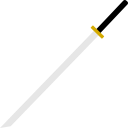 katana, knife, ninja, sword svg vector icon