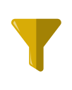 filter, filtering, funnel, options svg vector icon