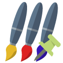 brush,push,pin icon