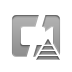 video,cut,pyramid icon