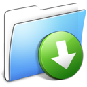 aqua, dropbox, folder, smooth icon