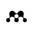 mendeley,black icon