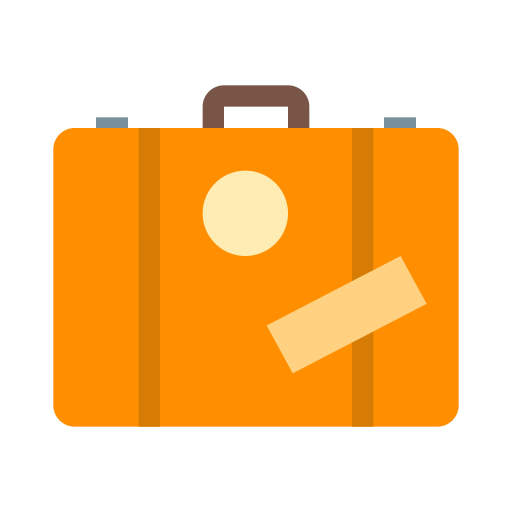 Travel svg vector icon