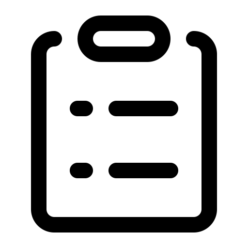 Document svg vector icon