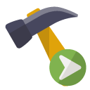 hammer,right icon