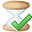 accept, hourglass icon