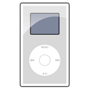 ipod, mini, silver icon