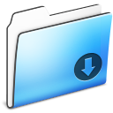 drop,folder,smooth icon