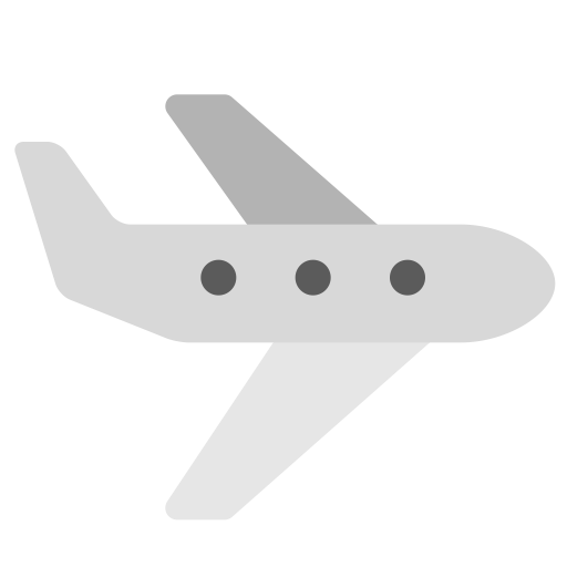Transportation Color Plane svg vector icon
