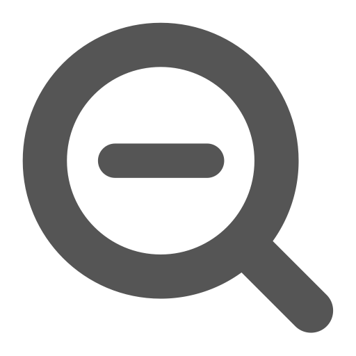 Zoomout svg vector icon