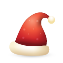 christmas, hat icon