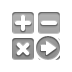 calculator,button,right icon