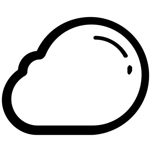 Cloud svg vector icon