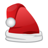 christmas,santa,cap icon