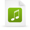 document, file, green, paper icon