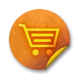 orange,grunge,sticker,badge icon