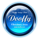 christmas, dooffy design icon