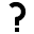 questionmark icon