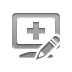 screen,zoom,pencil icon