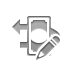 refund,pencil icon