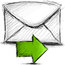 email, forward icon