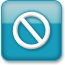 bluestyle,noentry icon
