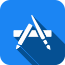 app, app store, apple, appstore, store svg vector icon