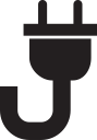 plug svg vector icon