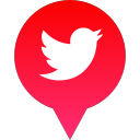 logo, media, social, twitter svg vector icon