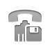 voip,diskette icon