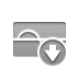 wave,low,frequency,down icon