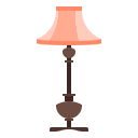 floor, home, interior, lamp, light svg vector icon
