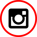 instagram, media, online, social svg vector icon