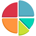 chart, graph, infographic, investment, report, stocks svg vector icon