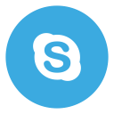 skype, social svg vector icon