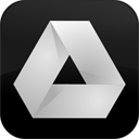 google,drive,light,gray,button icon