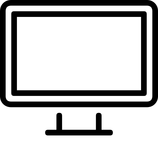 Computer svg vector icon