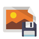 image,diskette icon