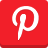 pinterest, social media icon