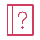 book, faq, help, questinary, question, support, survey svg vector icon