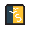 draw, graphics, layout, openoffice, publish svg vector icon
