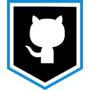 github, logo, media, social svg vector icon