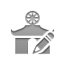 buddhist,temple,pencil icon